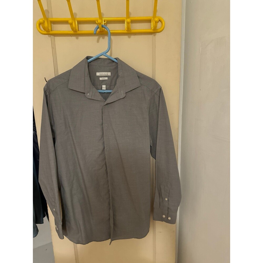 Brand new Perry Ellis button up shirt 100% cotton size Small